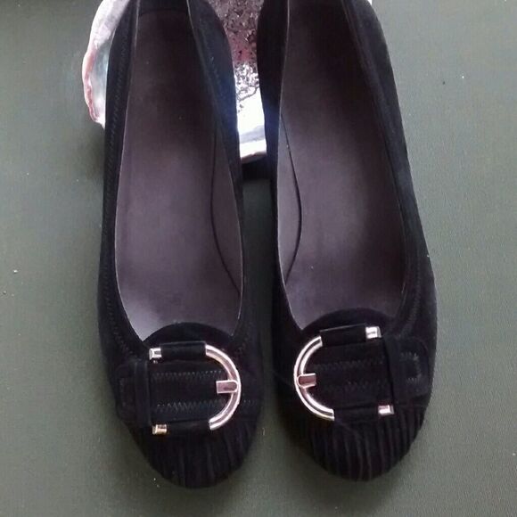 Stuart Weitzman Suede Wedges - Picture 1 of 8